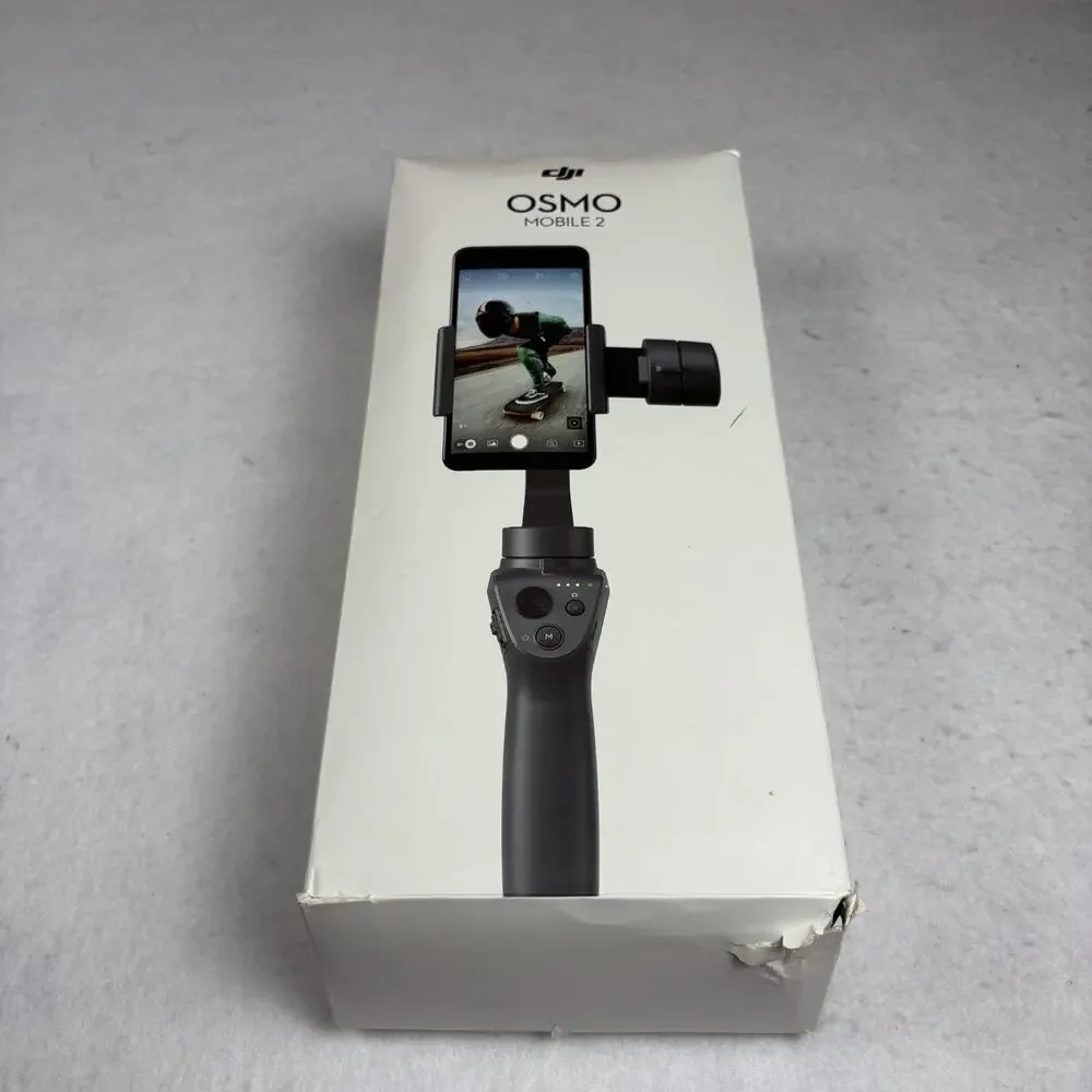 DJI OSMO MOBILE 2 SMARTPHONE GIMBAL STABILIZER W/ CASE HANDHELD OPEN BOX
